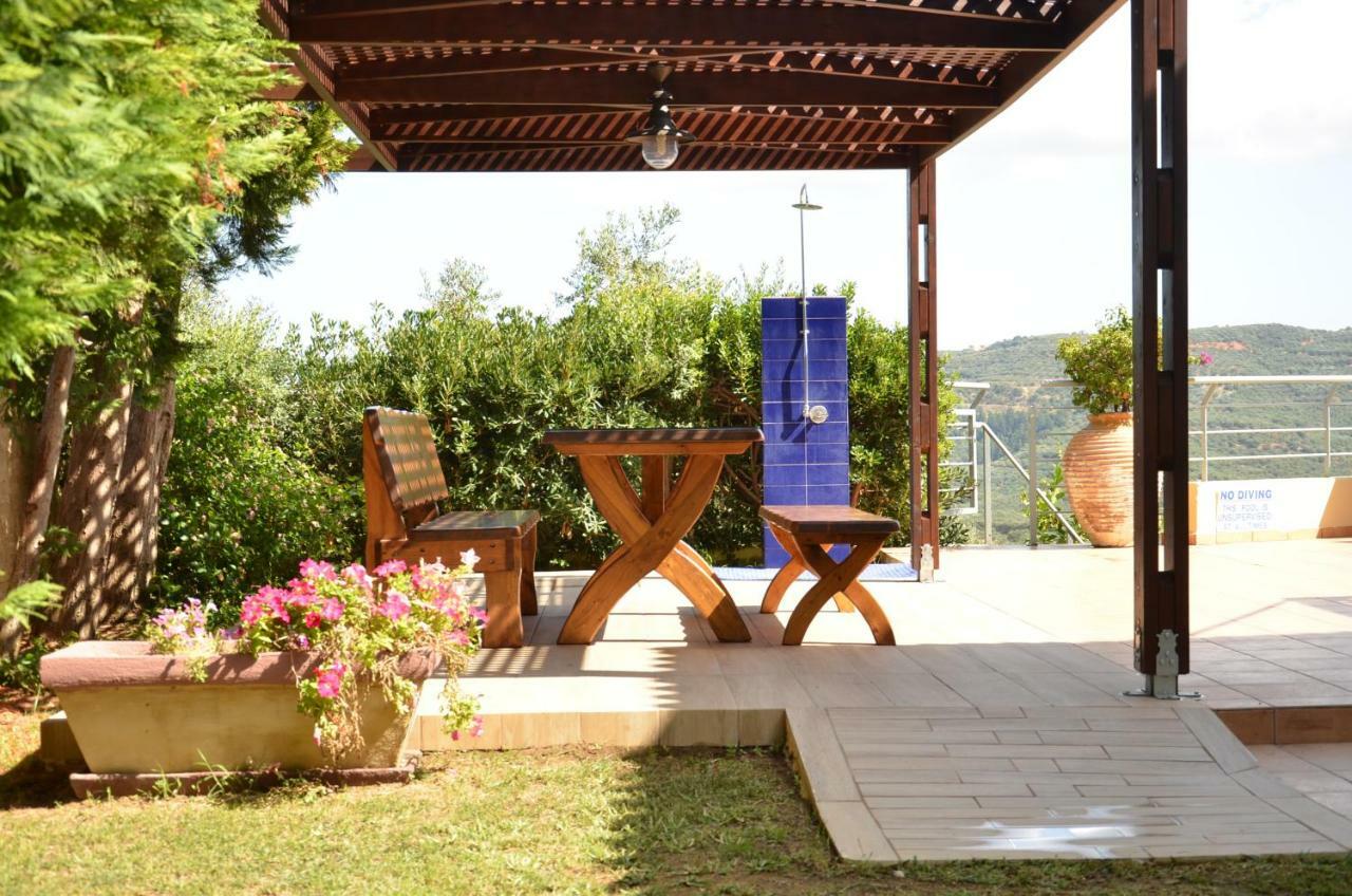Villa Rotunda A Kolimvarion Bagian luar foto
